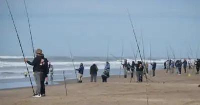 Turismo. Concurso de pesca Villa Gesell