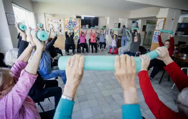 General Pueyrredon. ctividades en el Centro Gerontológico de Mar del Plata
