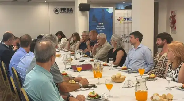 General Pueyrredon. Encuentro en UCIP con el secretario de Producción y empresarios locales