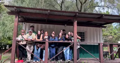 General Alvarado. Estudiantes participaron de visita guiada en vivero Miramar