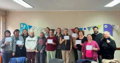 Loberia. Finalizó en Lobería el segundo Taller de Inclusión Digital para Adultos Mayores