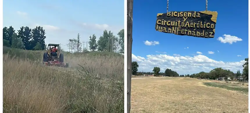 Noticias de Necochea. Habilitaron un corredor seguro para ciclistas en Juan N. Fernández