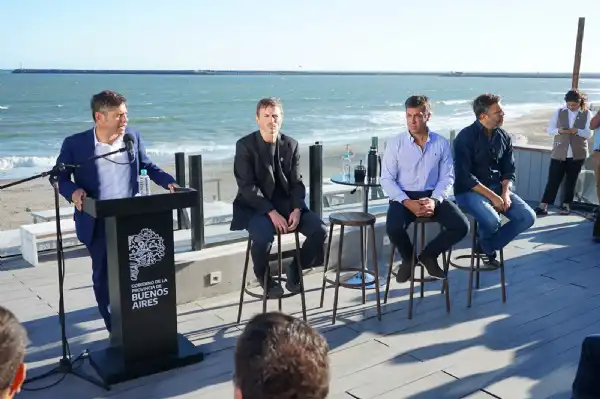 Necochea. Kicillof anunció en Quequén la nueva planta de repotenciación eléctrica