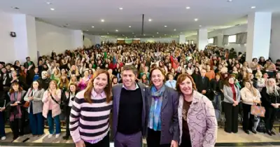 Regionales. Kicillof y Estela Díaz encabezaron un congreso sobre igualdad y cuidados