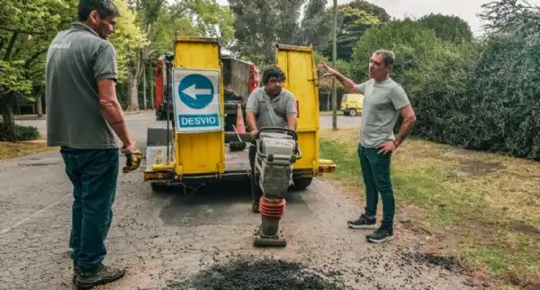 General Pueyrredon. Mar del Plata refuerza el plan de bacheo express