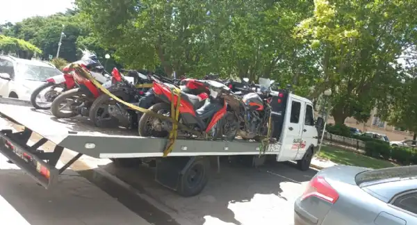 Balcarce. Más de 20 motos fueron secuestradas en Balcarce durante 2025