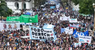 Regionales. Más de 60 mil personas marcharon en defensa de la salud