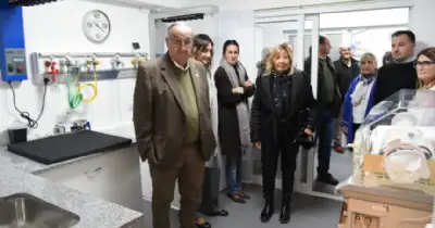 Tandil. Nueva sala de partos en el Hospital Santamarina de Tandil