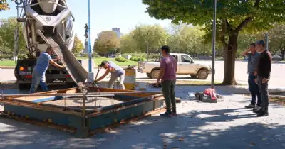 Necochea. Nuevo monumento Malvinas en Necochea
