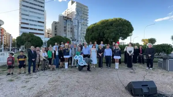 General Pueyrredon. Puesta en valor del monumento “Contemplando la Eternidad”