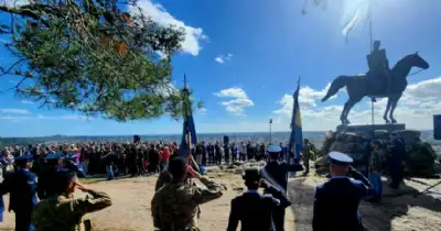 Agro y Negocios. Tandil celebró su aniversario 203 con un acto en el Parque Independencia