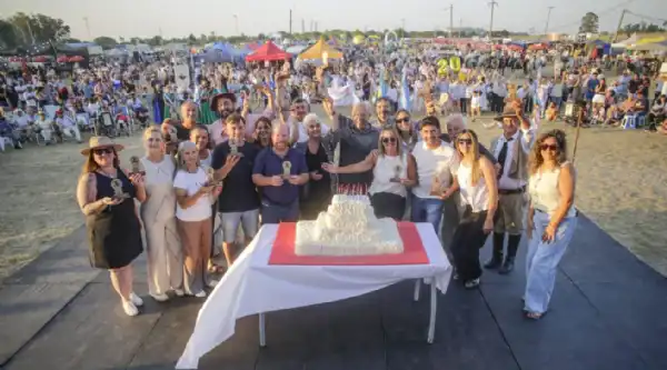 Mar Chiquita. Vivoratá fue sede de una multitudinaria Fiesta Provincial del Costillar