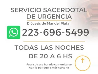 Servicio Sacerdotal de Urgencia en Mar del Plata