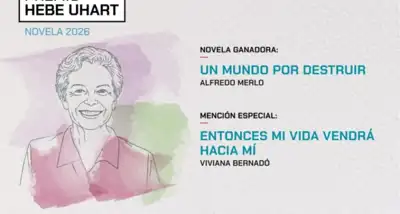 Alfredo Merlo gana el premio Hebe Uhart 2026 con "Un mundo por destruir"