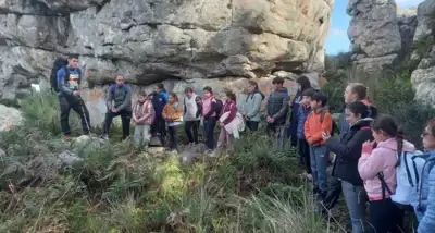 Alumnos de San Manuel visitaron la sierra de Santo Domingo
