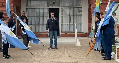 Claraz celebró 117 años con acto municipal