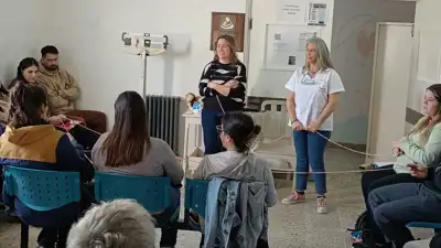 Continúa el taller gratuito de preparación para la maternidad y crianza con buena asistencia