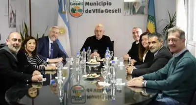 El intendente Gustavo Barrera recibió al cónsul de Italia en Villa Gesell