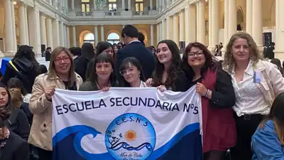 Estudiantes de la EES 5 de Mar de Cobo participan en el Modelo Intercolegial de Naciones Unidas