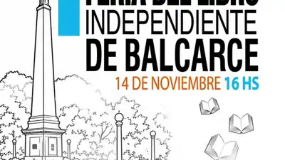 Feria del Libro Independiente llega a Balcarce este 14 de noviembre