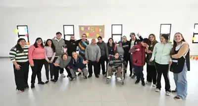 Inicia el Club de Día para jóvenes con discapacidad en Coronel Vidal
