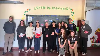Mar Chiquita - Intendente Wischnivetzky se reúne con centros de estudiantes de Mar Chiquita