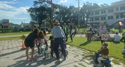 Jornada de educación vial reúne a niños y adultos en Quequén