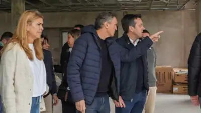 Regionales - Katopodis inspeccionó la Casa de la Provincia en Necochea y asistió al Encuentro Provincial de Jóvenes