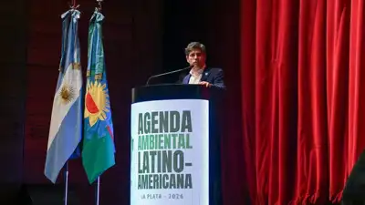 Kicillof destaca la urgencia climática en la segunda Agenda Ambiental Latinoamericana