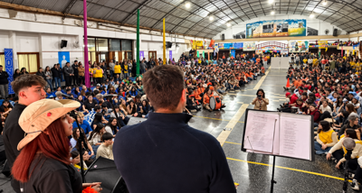 Más de 750 jóvenes participan de la Invasión de Pueblos