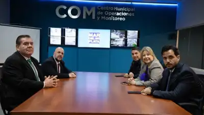 Monteoliva en Mar del Plata: reunión con Montenegro y visita al COM