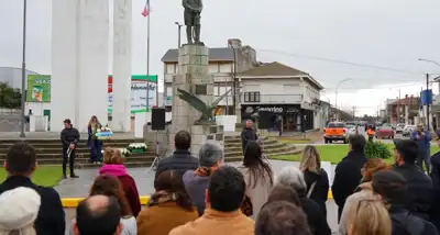 Necochea conmemoró los 176 años del Paso a la Inmortalidad de San Martín