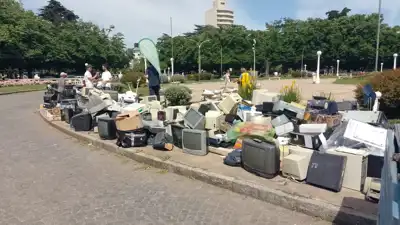Nueva campaña de recolección de residuos electrónicos en Plaza Libertad