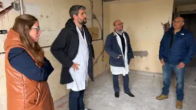 Renovación del primer piso del Hospital Municipal avanza hacia su finalización