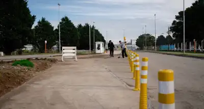 Repararon calles del Puerto de Mar del Plata
