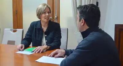 Rojas se reunió con la coordinadora de la UNICEN para planificar la sede de Quequén