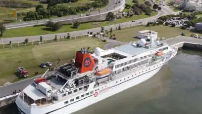 Scioli celebró la llegada del crucero a Mar del Plata y aseguró que será “un antes y un después” para la ciudad