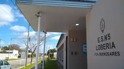 Lobería - Trabajos de pintura y mejoras en un establecimiento escolar