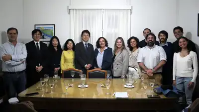 UNICEN se reúne con la Embajada de Corea del Sur para impulsar la cooperación académica